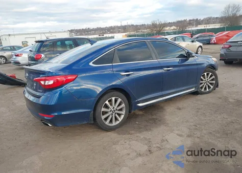 2017 Hyundai Sonata Limited z USA, uszkodzony, nr VIN 5NPE34AF5HH464908